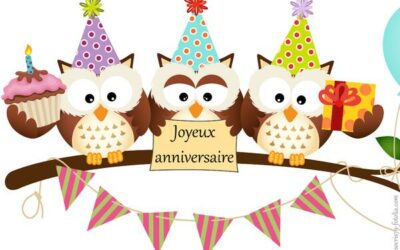 Les anniversaires du mois de juin !