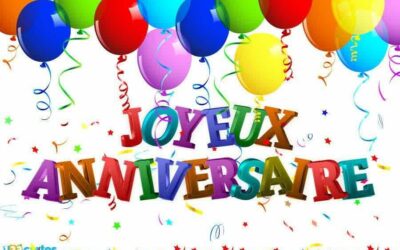 Les anniversaires du mois de juillet !